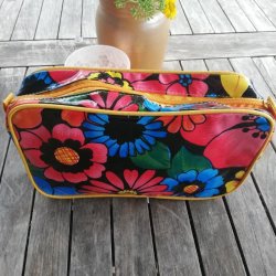 Toilettaske Flower Power
