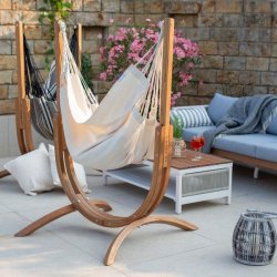 Cumbia kologisk Medium Hngestol Latte 