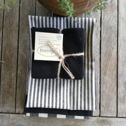 Viskestykke Mix Sort 