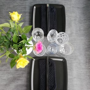 Rund voksdug med Elastik Gr�Retro 158 cm