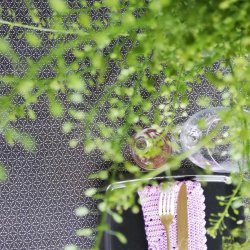 Voksdug Sakura Sort Au Maison