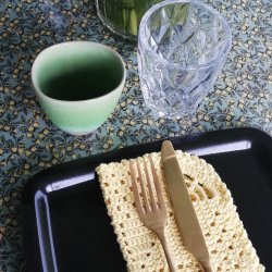 Voksdug Lemon Dusty Green Au Maison