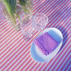 Voksdug Lines-Pink/Orange Au Maison