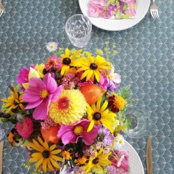 Voksdug Alli Antique Green Au Maison