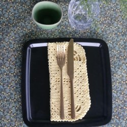 Voksdug Lemon Dusty Green Au Maison