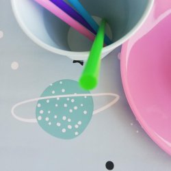 Brnevoksdug med Astronaut